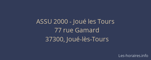 ASSU 2000 - Joué les Tours