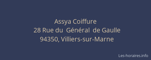 Assya Coiffure