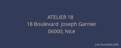 ATELIER 18