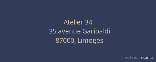 Atelier 34