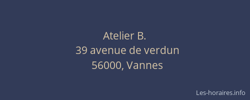 Atelier B.