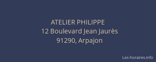 ATELIER PHILIPPE