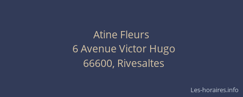 Atine Fleurs