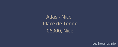 Atlas - Nice