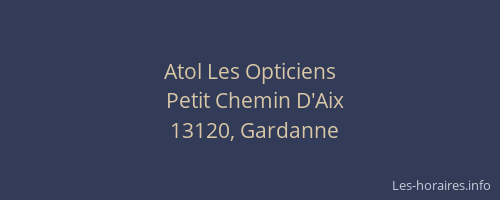 Atol Les Opticiens