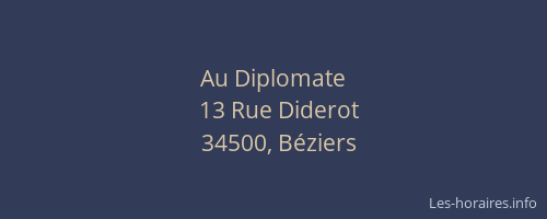 Au Diplomate