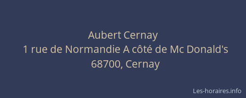Aubert Cernay
