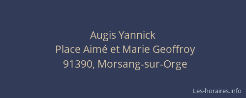 Augis Yannick