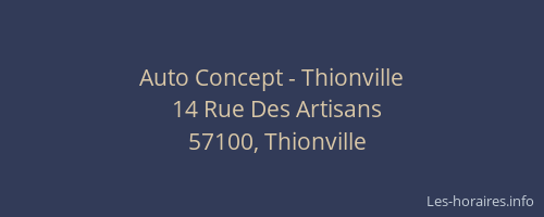 Auto Concept - Thionville
