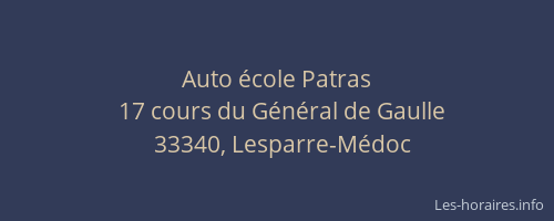 Auto école Patras