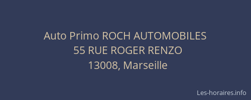 Auto Primo ROCH AUTOMOBILES