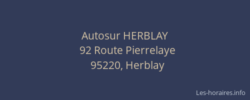 Autosur HERBLAY