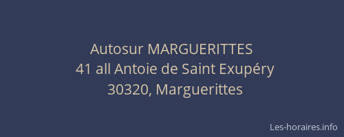 Autosur MARGUERITTES