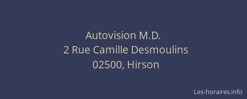 Autovision M.D.