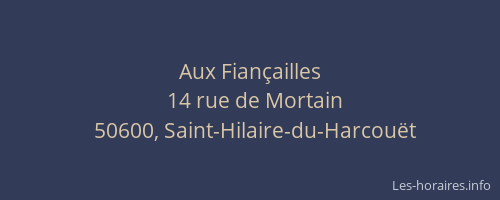 Aux Fiançailles