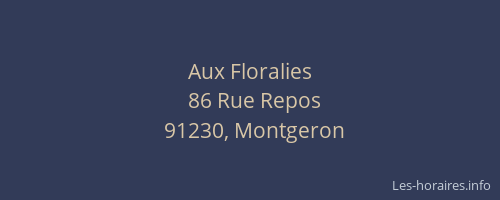 Aux Floralies