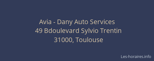 Avia - Dany Auto Services