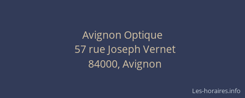 Avignon Optique