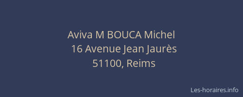 Aviva M BOUCA Michel