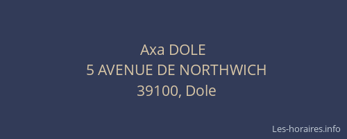 Axa DOLE