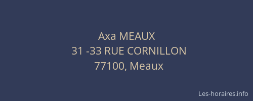 Axa MEAUX