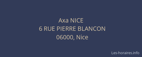 Axa NICE