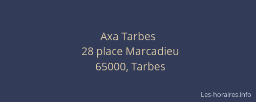 Axa Tarbes