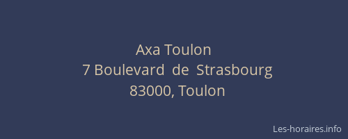 Axa Toulon