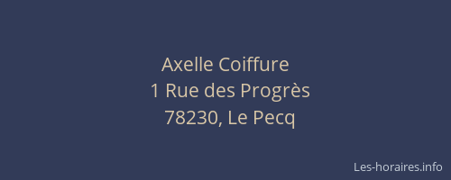 Axelle Coiffure