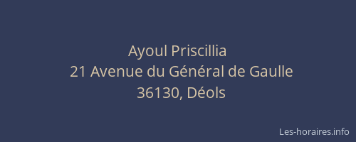 Ayoul Priscillia