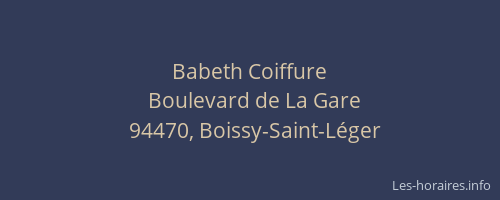 Babeth Coiffure