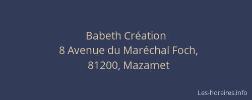 Babeth Création