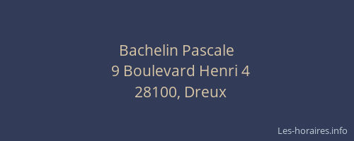 Bachelin Pascale