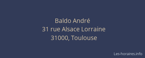 Baldo André