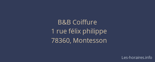 B&B Coiffure