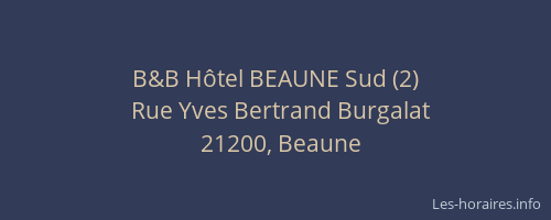 B&B Hôtel BEAUNE Sud (2)