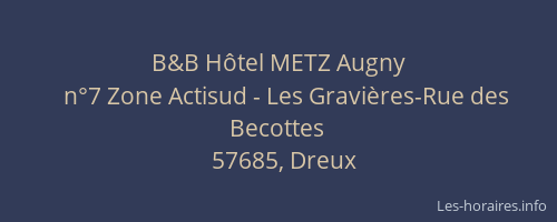 B&B Hôtel METZ Augny