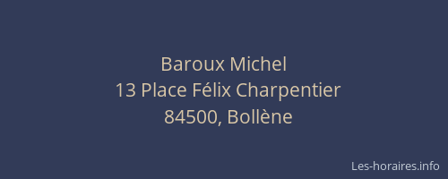 Baroux Michel