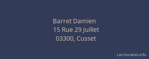 Barret Damien