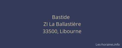 Bastide