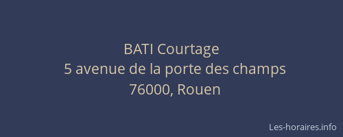 BATI Courtage