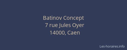 Batinov Concept