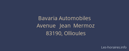 Bavaria Automobiles