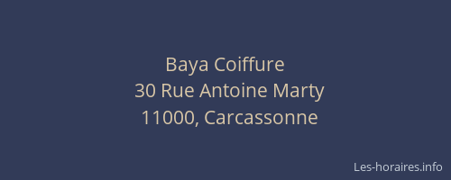 Baya Coiffure