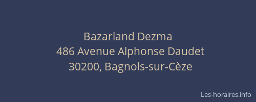 Bazarland Dezma