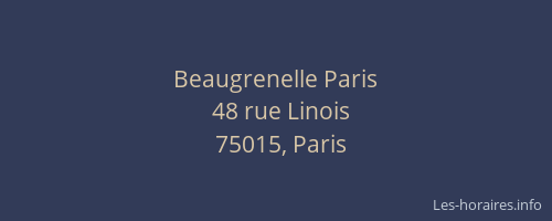 Beaugrenelle Paris