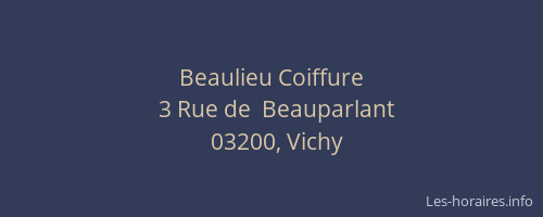 Beaulieu Coiffure