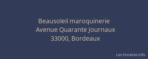 Beausoleil maroquinerie