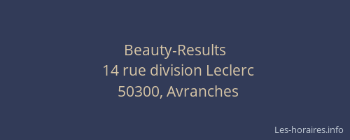 Beauty-Results