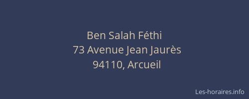 Ben Salah Féthi